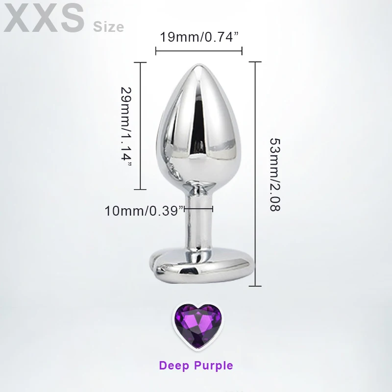 Heart XXS Purple