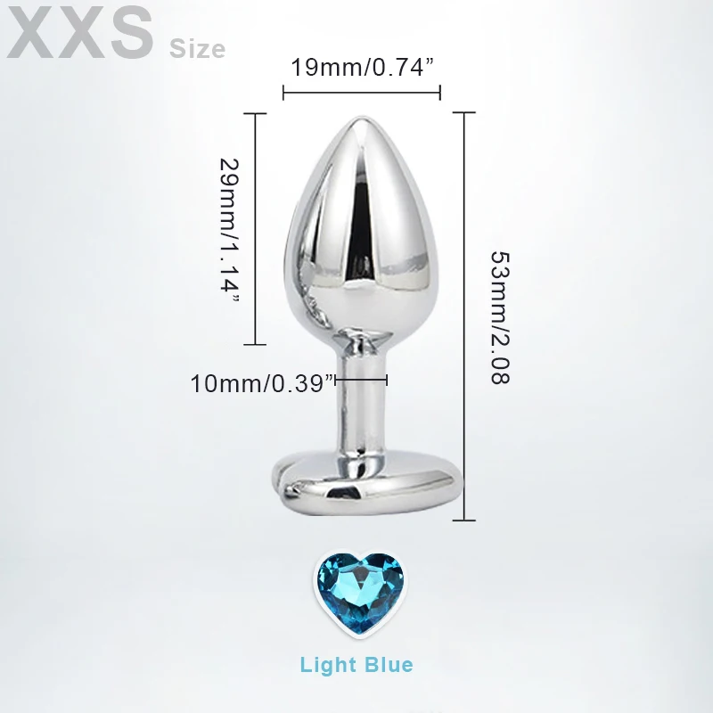 Heart XXS Light Blue
