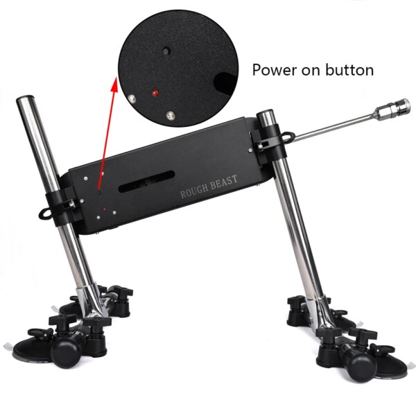 ROUGH BEAST-Machine Sexuelle existent avec Gode, Accessoire de Rêves, Sans Fil, Puissance 70W, Jouet Sexuel Télescopique pour Femme et Homme – Image 5
