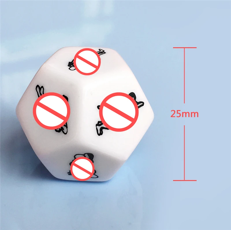 Bsie m Posture Sex Dice for Women, 12 Sides, Sexuels, Couple, Sexuel, Fun Cube, Accessoires, Jeux pour adultes, Sex Shop 18, 7.0
