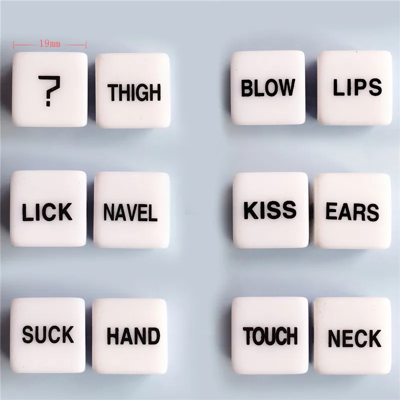 Bsie m Posture Sex Dice for Women, 12 Sides, Sexuels, Couple, Sexuel, Fun Cube, Accessoires, Jeux pour adultes, Sex Shop 18, 7.0