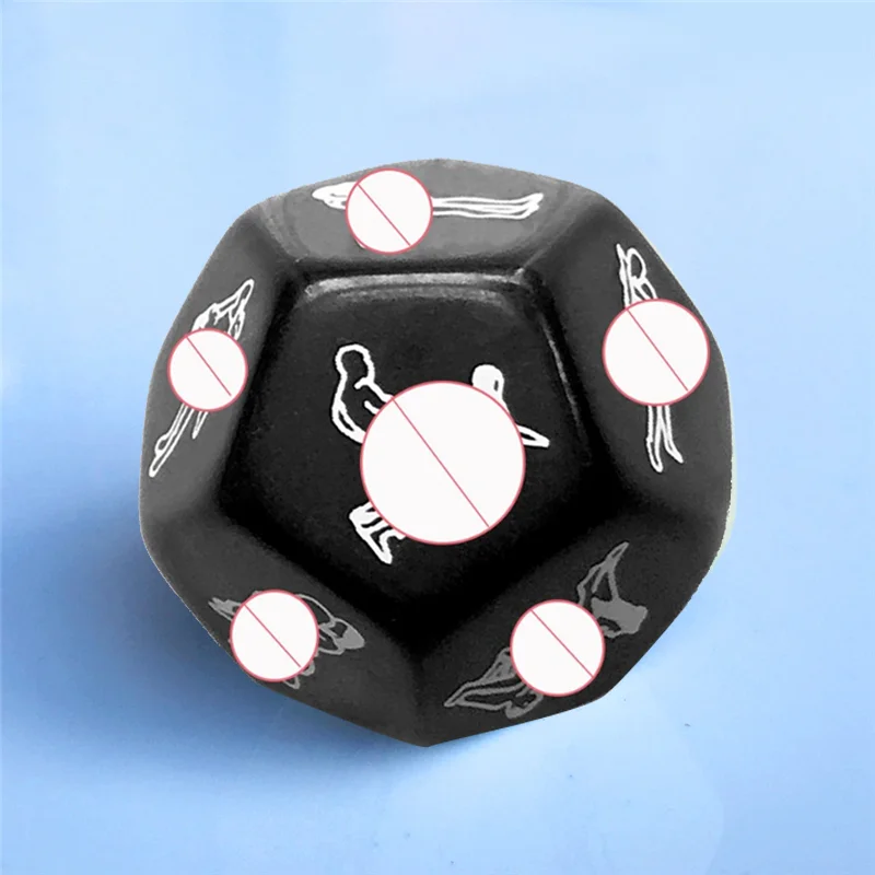 Bsie m Posture Sex Dice for Women, 12 Sides, Sexuels, Couple, Sexuel, Fun Cube, Accessoires, Jeux pour adultes, Sex Shop 18, 7.0