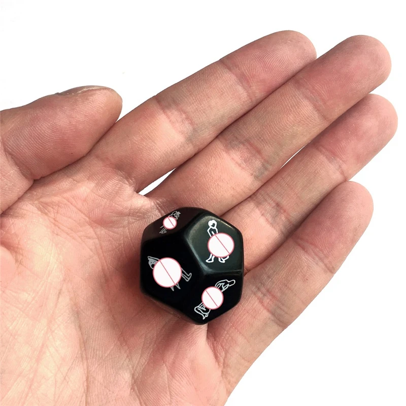 Bsie m Posture Sex Dice for Women, 12 Sides, Sexuels, Couple, Sexuel, Fun Cube, Accessoires, Jeux pour adultes, Sex Shop 18, 7.0
