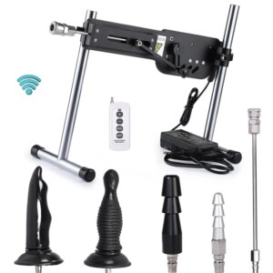Machine Sexuelle Sans Fil pour Femme, 70W, Jouet Sexuel Muet avec Gode, 3-9cm