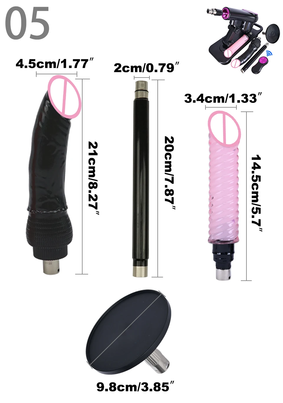 Machine Sexuelle Améliorée sans Fil pour Femme, Pistolet à Pompe existent, Jouet Sexuel pour Couple