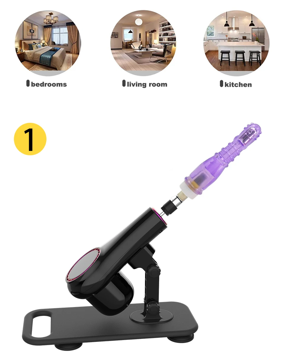 Machine Sexuelle Améliorée sans Fil pour Femme, Pistolet à Pompe existent, Jouet Sexuel pour Couple