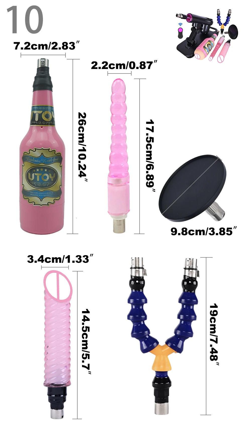 Machine Sexuelle Améliorée sans Fil pour Femme, Pistolet à Pompe existent, Jouet Sexuel pour Couple