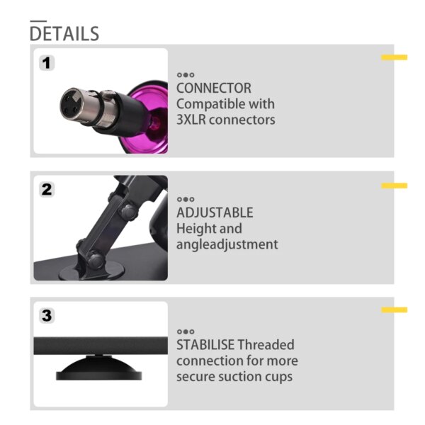 Machine Sexuelle Améliorée sans Fil pour Femme, Pistolet à Pompe existent, Jouet Sexuel pour Couple – Image 4