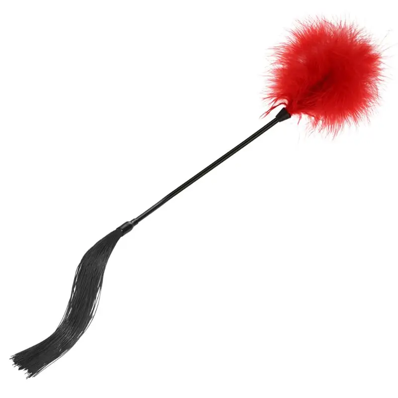 Bâton de fessée flirtant pour couples, jouets sexy, accessoires de fouet, fournitures pour adultes, jeux, chatouiller, anciers de plume, Sex Shop 18, 7.0