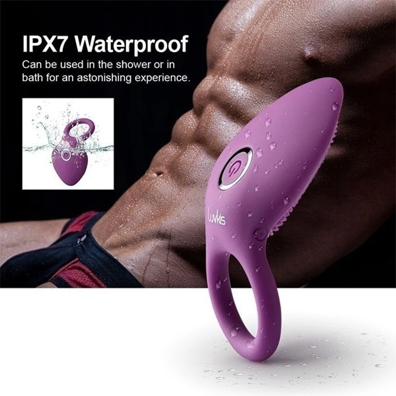 Anneau de pénis stimulateur de Clitoris vibrant, point G, jouets sexuels pour Couple, vibromasseur à manches fines