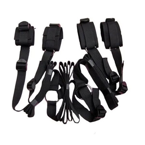 Bsie m-Menottes à jambes ouvertes pour femmes, Bondage sexy, Lit de rinçage, Manchette de retenue, Jouets sexuels pour couples, Jeux pour adultes, Accessoires sexuels, SexShop 18 – Image 4