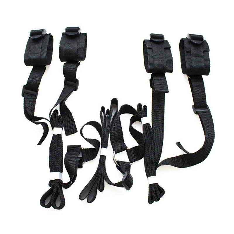 Bsie m-Menottes à jambes ouvertes pour femmes, Bondage sexy, Lit de rinçage, Manchette de retenue, Jouets sexuels pour couples, Jeux pour adultes, Accessoires sexuels, SexShop 18