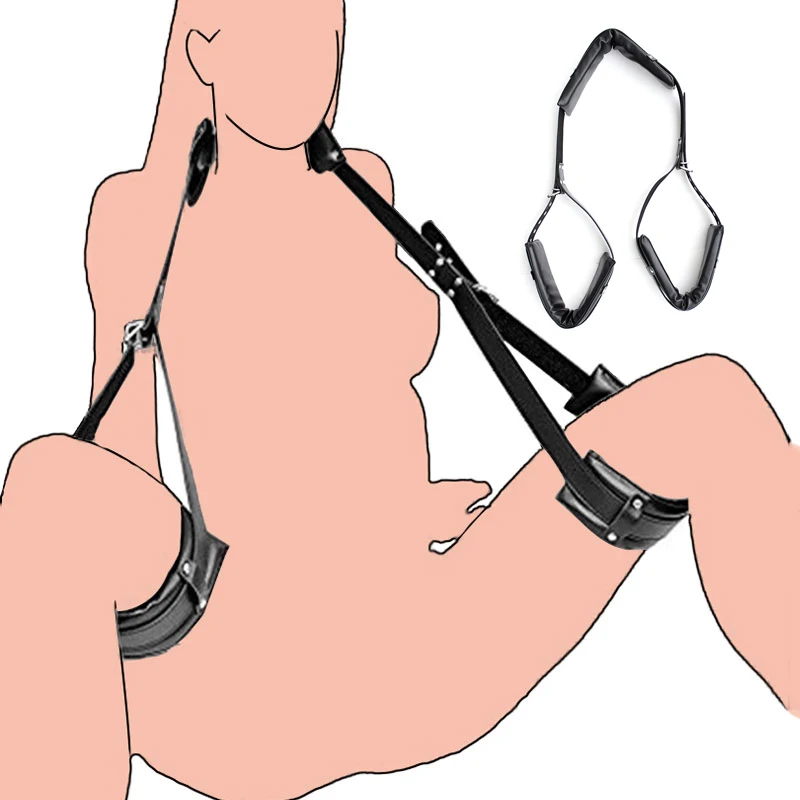 Bsie m-Menottes à jambes ouvertes pour femmes, Bondage sexy, Lit de rinçage, Manchette de retenue, Jouets sexuels pour couples, Jeux pour adultes, Accessoires sexuels, SexShop 18