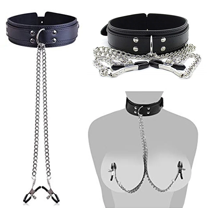 Collier menottes d'esclave Sexy, jeux pour adultes, fétiche, flirt, Bdsm, équipement de Bondage sexuel, corde, jouets sexuels pour femmes, accessoires érotiques pour Couples