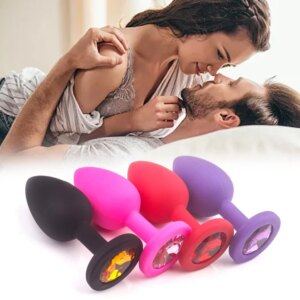 Plug anal en silicone pour adultes, jouet sexy, extenseur de chrysanthème gay, arrière-cour, 1 pièce