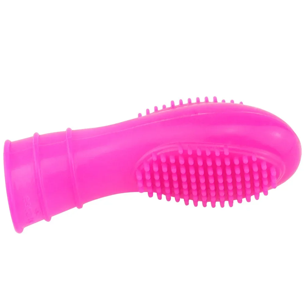 Isotvibrateur de massage féminin, manchon de doigt, mastjaune, point G, clitoris épais, orgasme, adulte, lesbienne, jouet sexy, 7,0