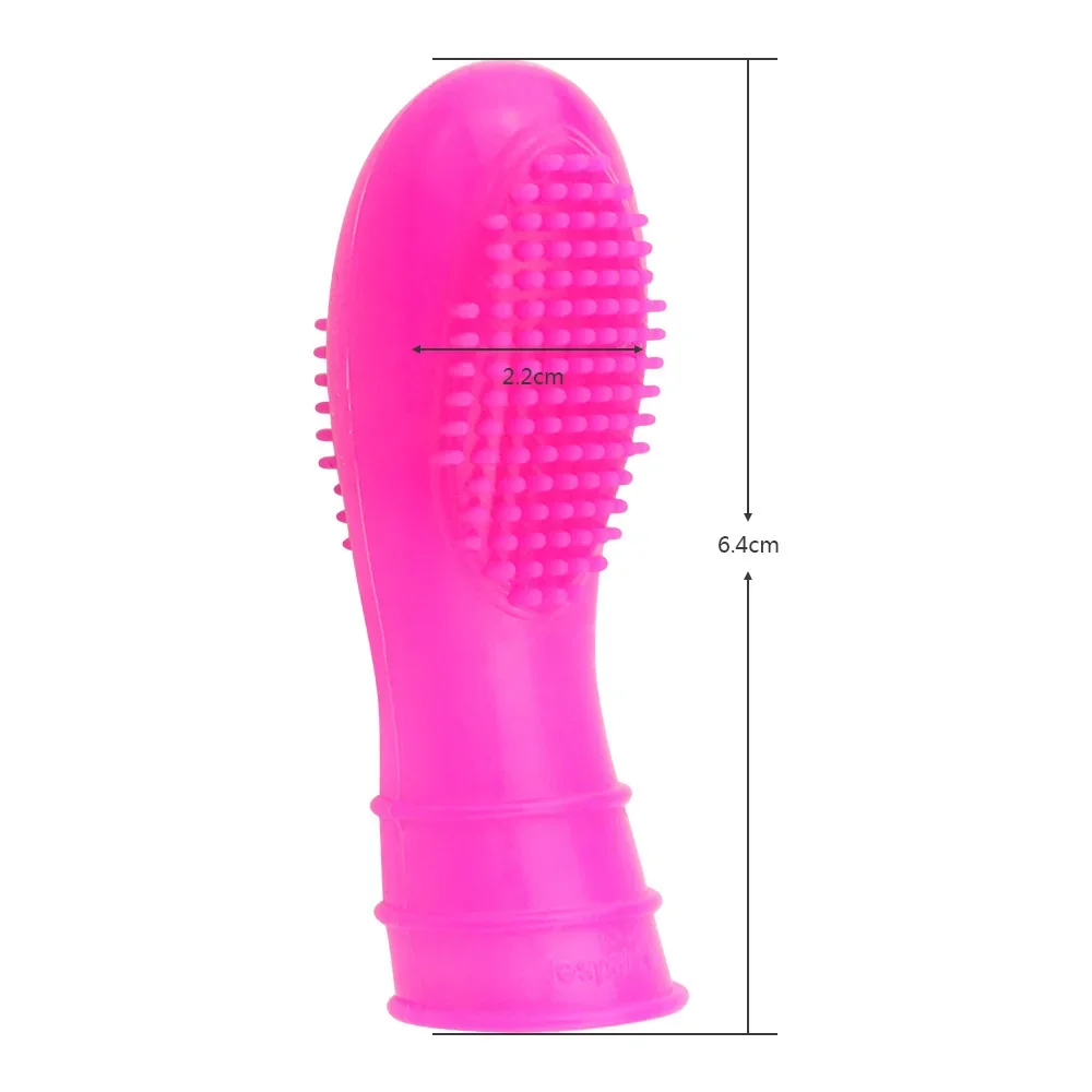 Isotvibrateur de massage féminin, manchon de doigt, mastjaune, point G, clitoris épais, orgasme, adulte, lesbienne, jouet sexy, 7,0