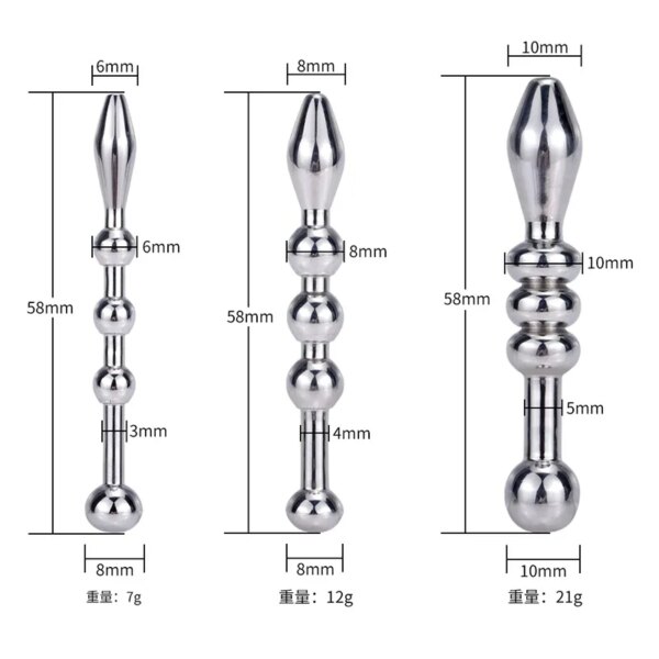 Dilatateurs urétraux Cathcirculation en acier inoxydable pour hommes, UNIS isseur d'oeil de cheval, prise de pénis, tiges d'insertion, produit pour adultes, jouets sexuels, nouveau design – Image 3