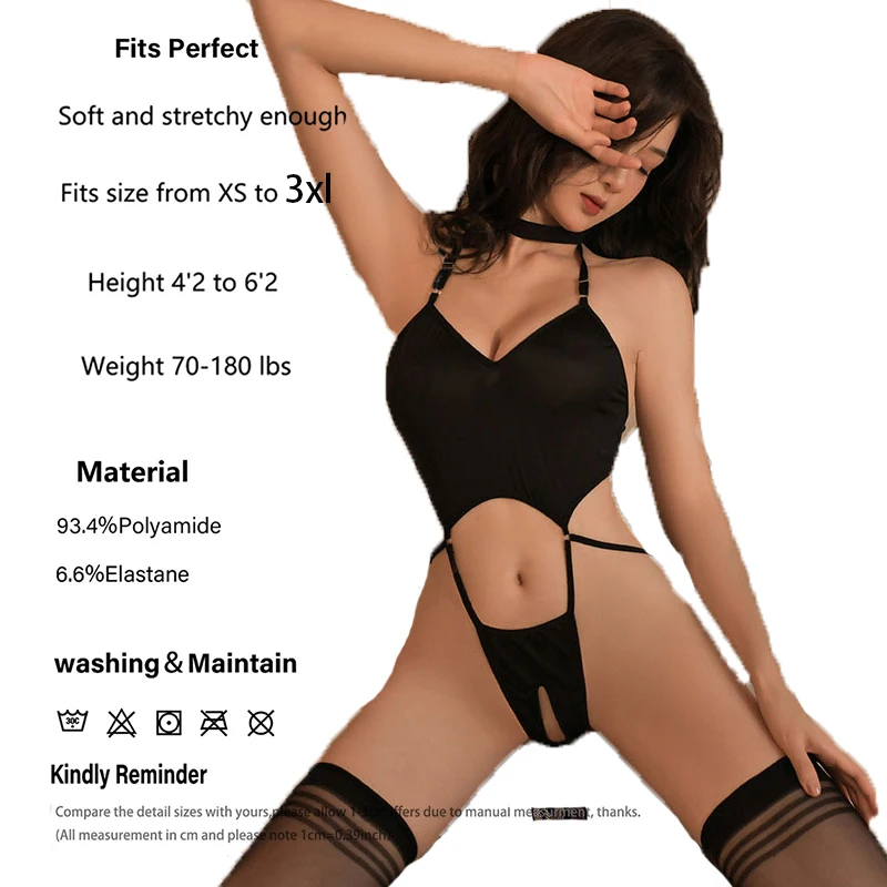 Costumes de bondage une pièce pour adultes, fesses ouvertes, lingerie sexuelle, jouets féminins, sous-vêtements japonais, bikini anime, ensemble de distribution, jeux sexy pour hommes
