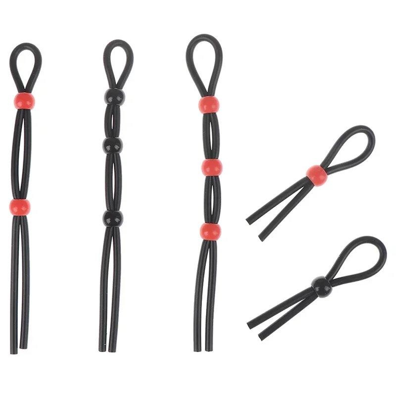 Anneaux péniens en silicone réglables pour hommes, retardement de l'érection, anneaux de pénis sexy, produits sexuels, appareils pour hommes, produits pour adultes