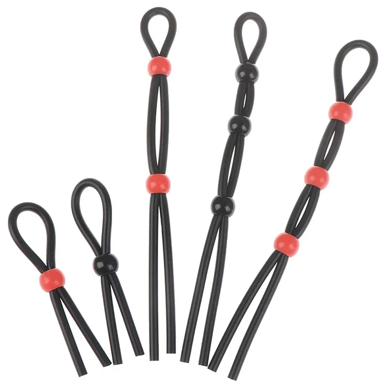 Anneaux péniens en silicone réglables pour hommes, retardement de l'érection, anneaux de pénis sexy, produits sexuels, appareils pour hommes, produits pour adultes