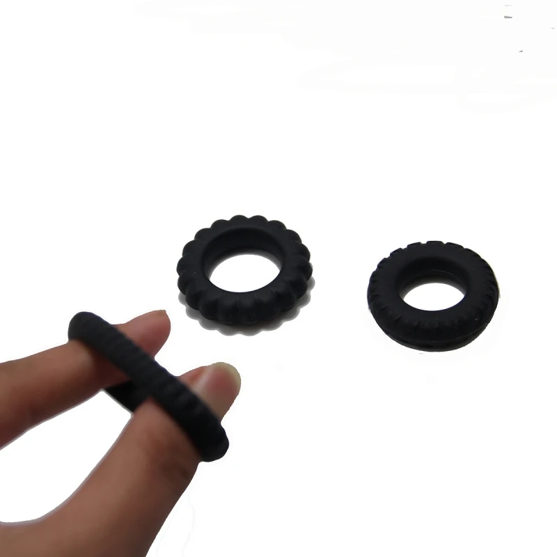Anneau pénien en silicone à haute élasticité pour hommes, jouet sexuel, extenseur de gode de retenue BDSM Penys, boutique sexy, gadgets 7.0