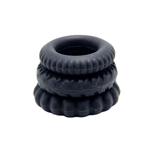 Anneau pénien en silicone à haute élasticité pour hommes, jouet sexuel, extenseur de gode de retenue BDSM Penys, boutique sexy, gadgets 7.0 – Image 2