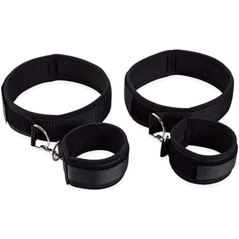 Sangle de bondage réglable SM pour couples et hommes, ensemble de jouets sexy unisexes, manchette de cuisse et menottes, SFP