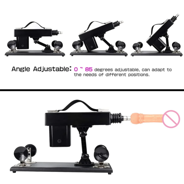 ROUGH BEAST-Machine de sexe automatique pour hommes et femmes, jouets sexuels télescopiques, accessoires de rêves éducatifs, main libre, mastyljaune ation, godemiché 3XLR – Image 4