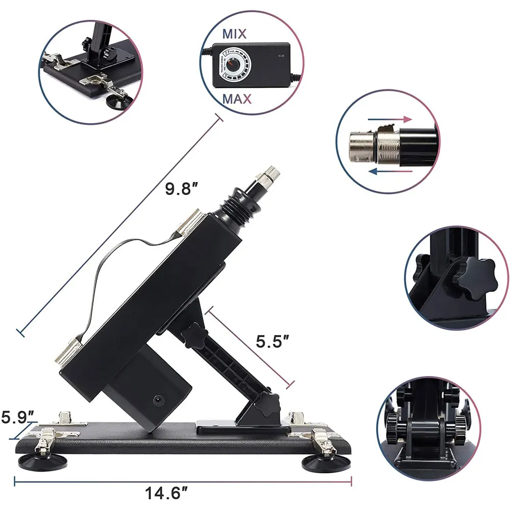 ROUGH BEAST-Machine de sexe automatique pour hommes et femmes, jouets sexuels télescopiques, accessoires de rêves éducatifs, main libre, mastyljaune ation, godemiché 3XLR