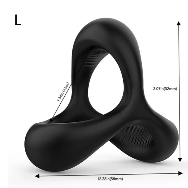 Anneau de pénis pour homme adulte, jouets Sexy pour retarder l'éjaculation, Stimulation érotique Intense du clitoris, pour Couples, orgasme, agrandissement