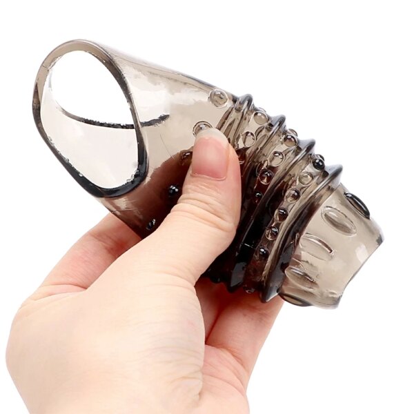 Anneau de pénis pour homme adulte, jouets Sexy pour retarder l'éjaculation, Stimulation érotique Intense du clitoris, pour Couples, orgasme, agrandissement – Image 3