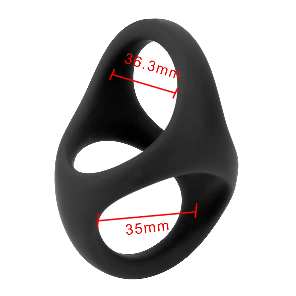 Anneau de pénis pour homme adulte, jouets Sexy pour retarder l'éjaculation, Stimulation érotique Intense du clitoris, pour Couples, orgasme, agrandissement