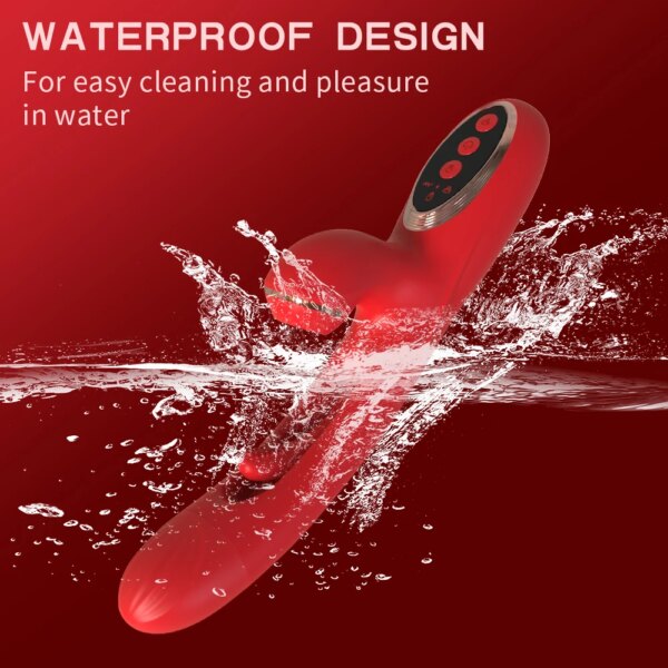 Vibromasseur clitoris pour femme, jouet sexuel injuste, ventouse de clitoris, vibrateurs de succion de lapin féminin – Image 5