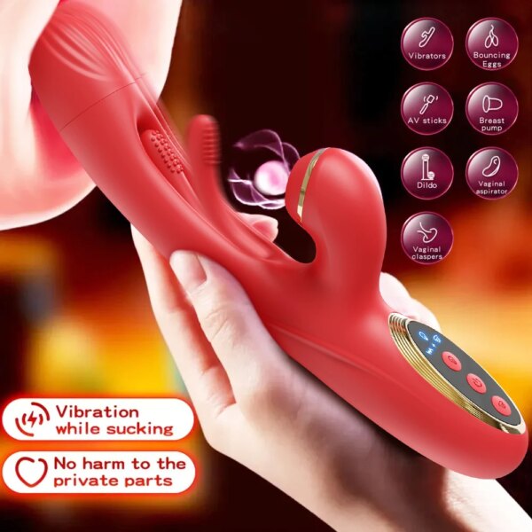 Vibromasseur clitoris pour femme, jouet sexuel injuste, ventouse de clitoris, vibrateurs de succion de lapin féminin