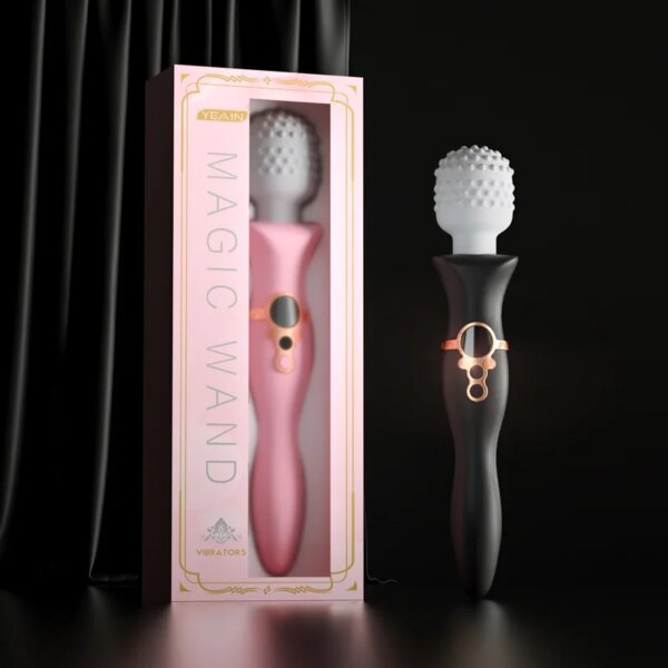 Bâton de massage vibrant AV pour femme, jouet sexuel, gode de massage clitoridien, vibrateur, machine sexuelle, 18 +, femme, nouveau, 2023 – Image 2