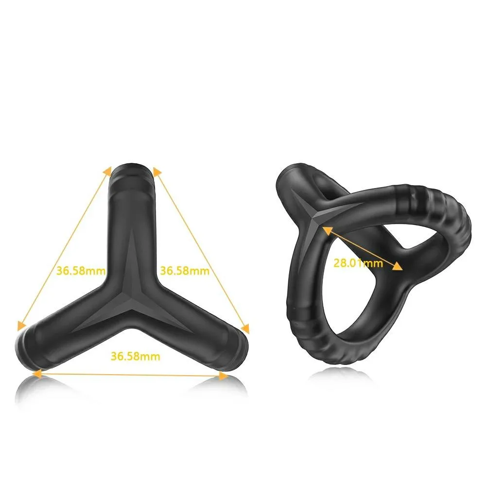Masturbateur en Silicone pour homme, agrandisseur de bite Sexy, retarde l'éjaculation, jouets sexuels d'érection pour Couples adultes de 18 ans et plus, ensemble de 3 pièces