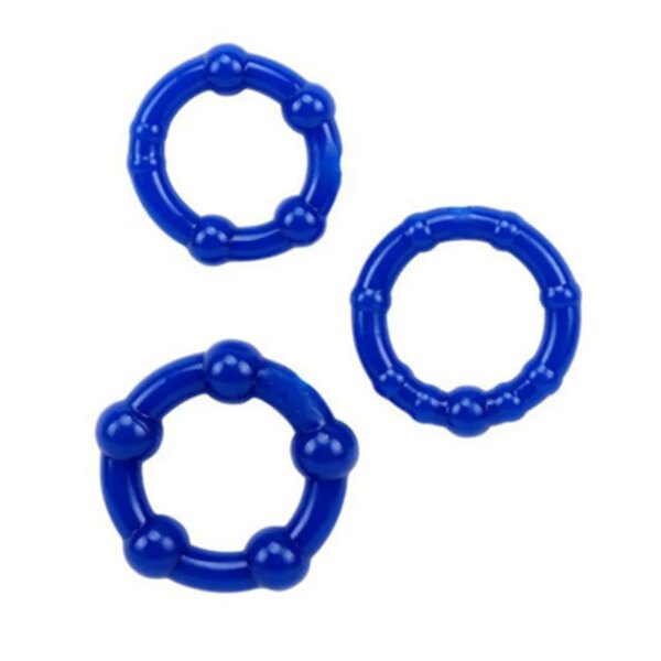 Masturbateur en Silicone pour homme, agrandisseur de bite Sexy, retarde l'éjaculation, jouets sexuels d'érection pour Couples adultes de 18 ans et plus, ensemble de 3 pièces – Image 4