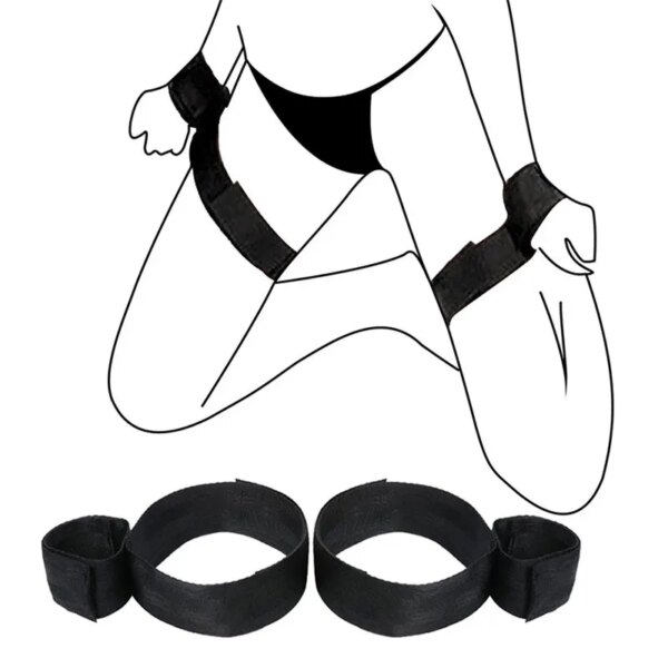 Costume de bondage à sangle pour adultes, jouets Bsie M, retenue des mains et des jambes, lingerie sexy, accessoires SM, gay, 7. 0 18 produits – Image 2