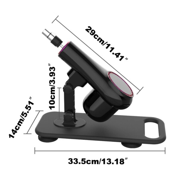 VAZEEK-Machine Sexuelle existent Sans Fil pour Femme et Homme, Jouet Sexuel Télescopique, Accessoire de Rêves de Gode, 3XLR – Image 3