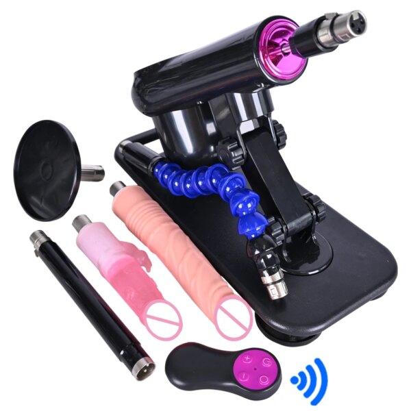 VAZEEK-Machine Sexuelle existent Sans Fil pour Femme et Homme, Jouet Sexuel Télescopique, Accessoire de Rêves de Gode, 3XLR