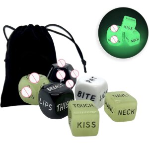 Jeux de dés sexuels BDSM, accessoires de Posture Sexy, nouveauté cadeau de fête, brille dans la nuit, ensemble de dés de Position sexuelle, jeu érotique pour adultes, pour Couples