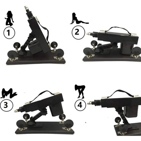 ROUGH BEAST-Machine de masturbation automatique pour hommes et femmes, connecteur 3XLR, jouets sexuels avec gode, accessoire de rêves, produits de masturbation de jaune – Image 5