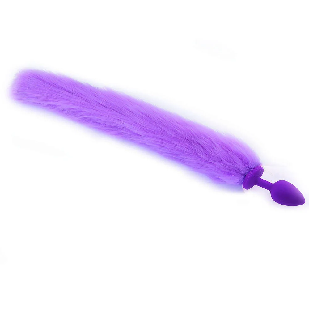 Plug anal en silicone queue de renard pour femme, jeux SM, cosplay, massage de la prostate, jouets sexuels pour adultes, produit sexuel sexy, 7.0