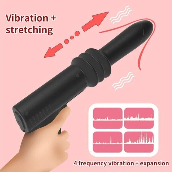 Vibromasseur sexuel le plus vendu pour homme et femme, bouche à sucer, gode anal, jouets sexy, masseur de tête, pénis, phallus – Image 4