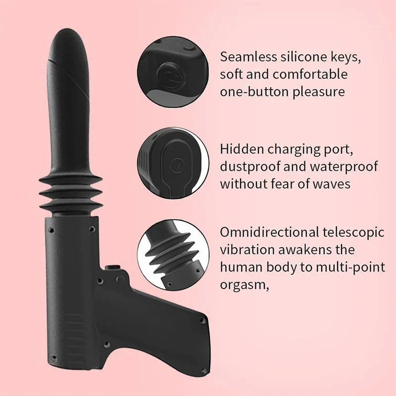 Vibromasseur sexuel le plus vendu pour homme et femme, bouche à sucer, gode anal, jouets sexy, masseur de tête, pénis, phallus