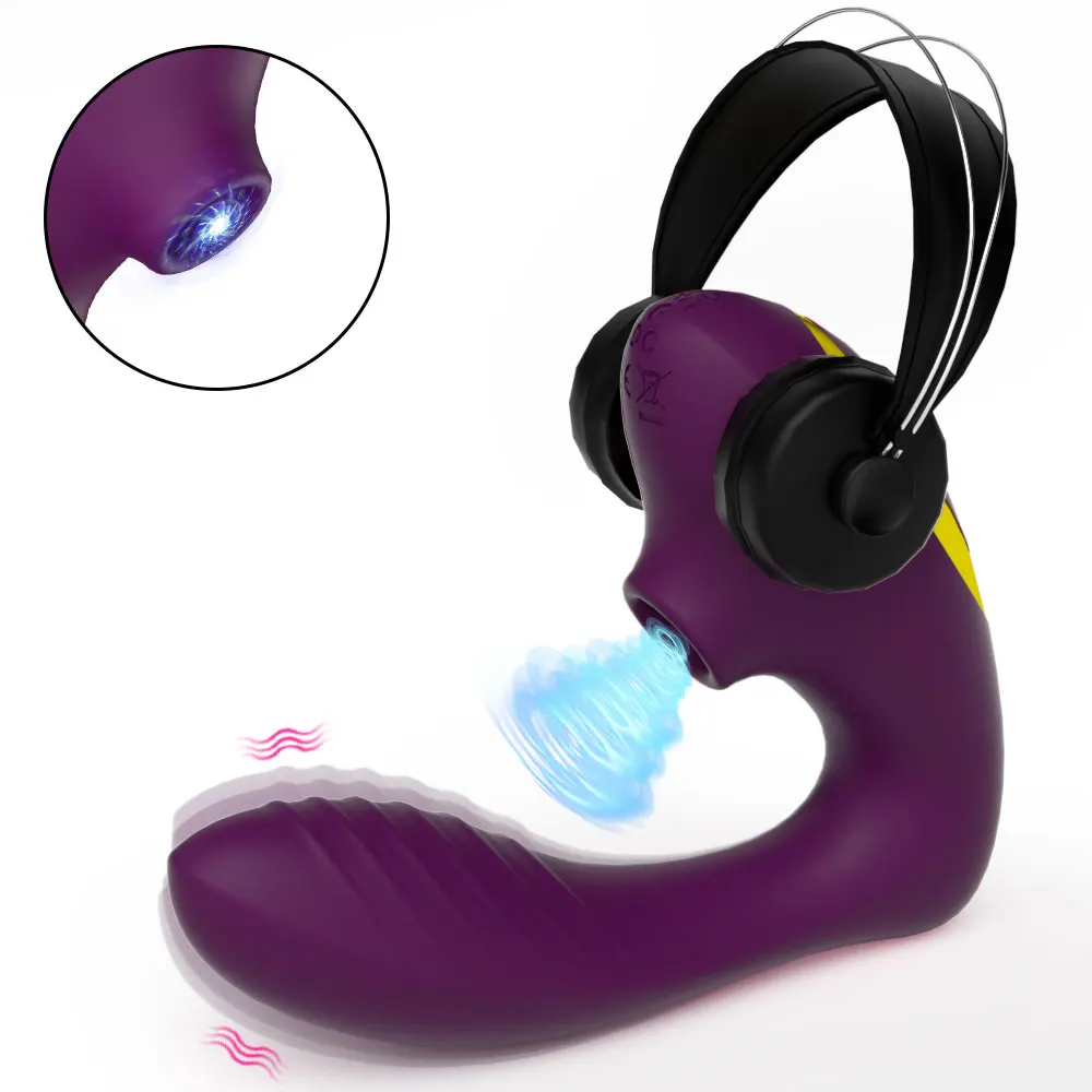 Vibromasseur sous vide pour femme, gode, clitoris, continents, ventouse, vibrant, femelle, aspiration orale, stimulateur de clitoris, massage, jouets sexuels pour adultes