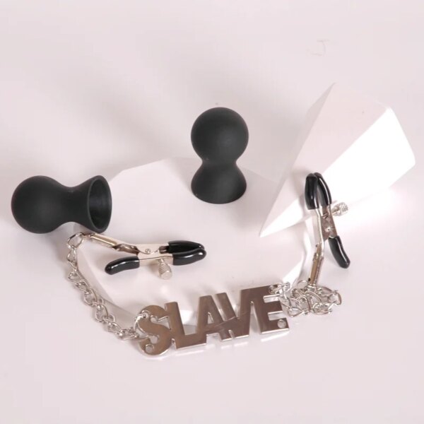 Pinces de poitrine à nœud papillon pour femmes, équipement de bondage, Continents, pinces à ventouse, fétiche, accessoires sexy, accessoires de même, gadgets Bsie M, jeux pour adultes, 7.0