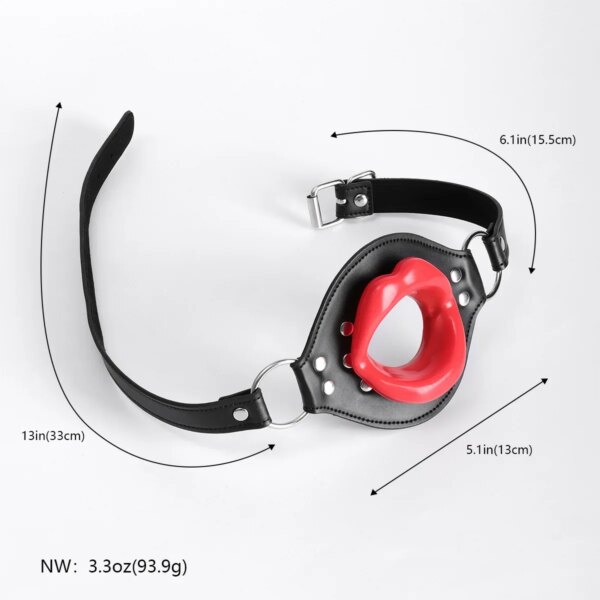Sex Products BDSM Bondage Gear Gag Gadget, Auto-bondage, Auto-bondage, NashFemme Sexy, Matériel Gay, 7,0 – Image 2