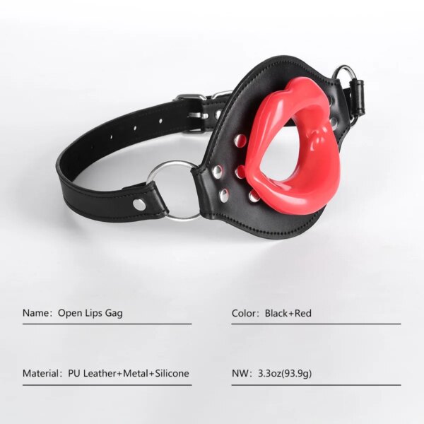 Sex Products BDSM Bondage Gear Gag Gadget, Auto-bondage, Auto-bondage, NashFemme Sexy, Matériel Gay, 7,0 – Image 3